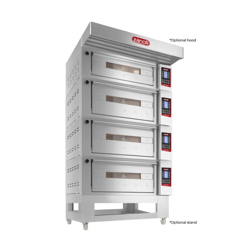 Zanolli I POM2E06A-3+POM2E04A-1 I Zanolli Teorema Polis I Electric Deck Ovens I Deck Bakery Oven