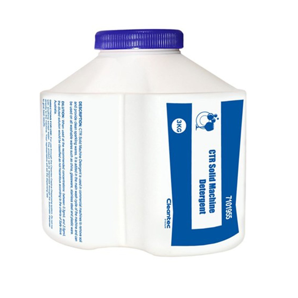 CTR Solid Machine Detergent 3Kg Ecolab