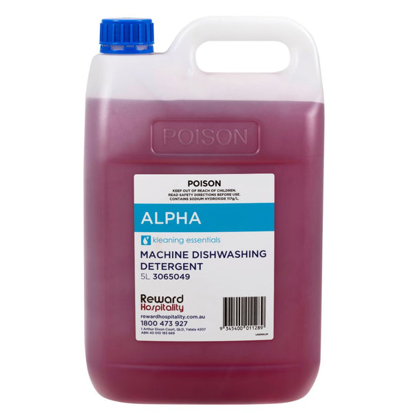 Alpha Machine Dishwashing Detergent 5L Kleaning Essentials