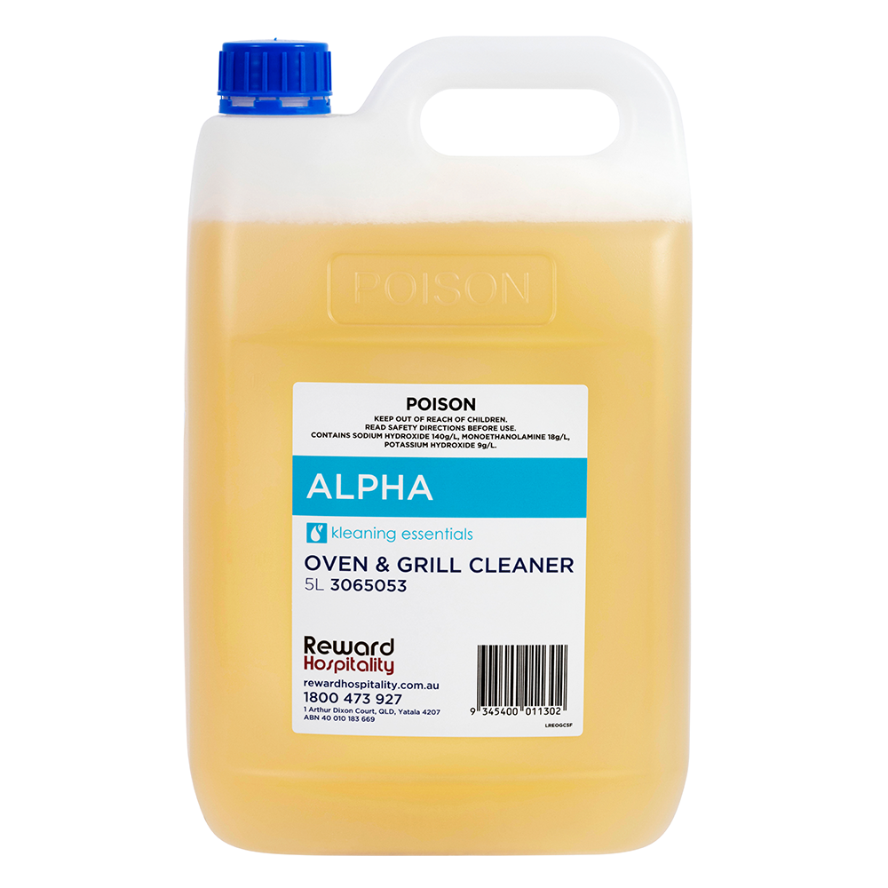Alpha Oven & Grill Cleaner 5L Kleaning Essentials