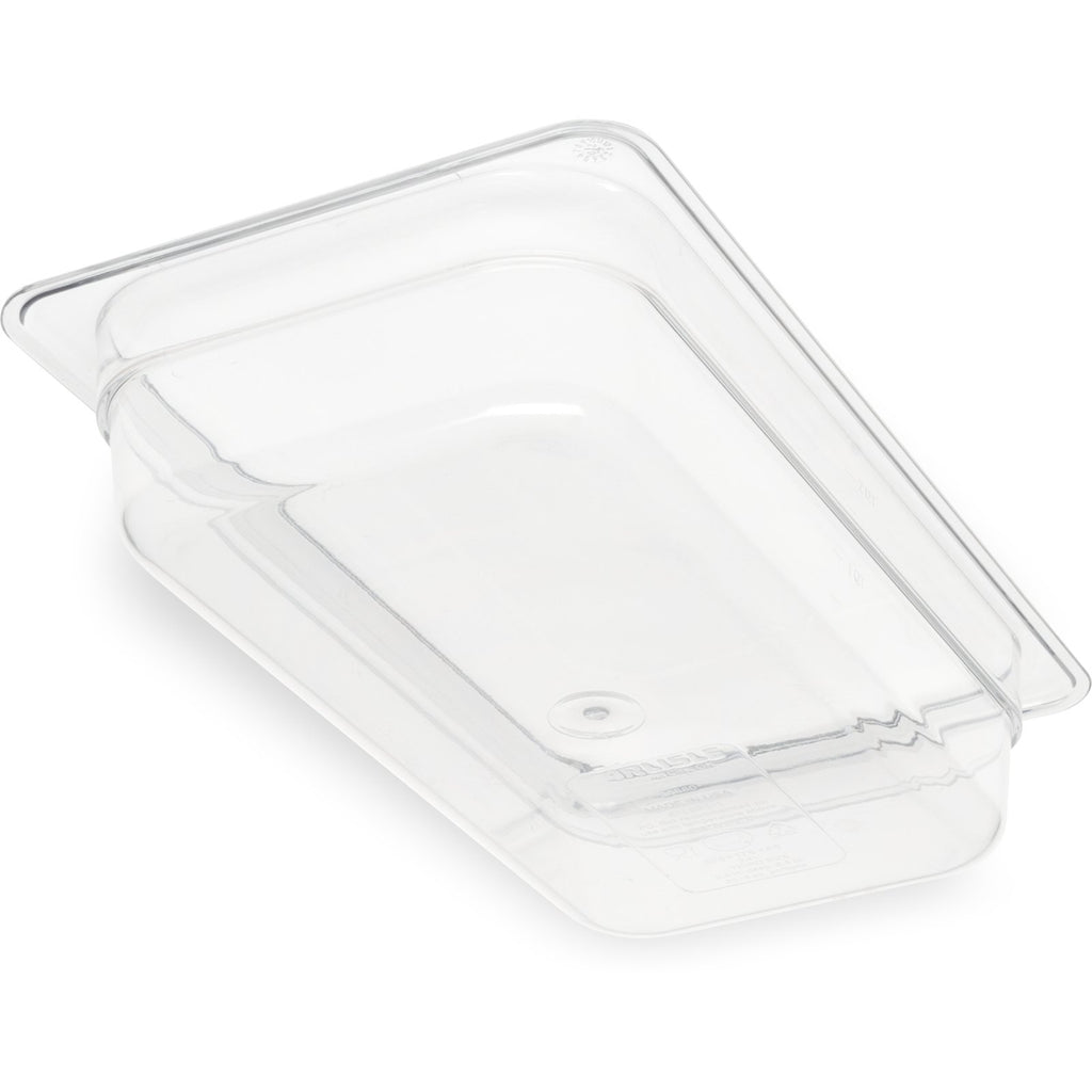Carlisle 3066007 | StorPlus™ Polycarbonate Food Pan 1/3 Size | 65mm Deep | Clear | 2.6L | Case of 6
