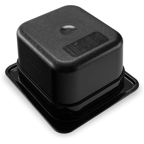 Carlisle 3068403 | StorPlus™ Polycarbonate Food Pan 1/6 Size | 100mm Deep | Black | 1.9L | Case of 6