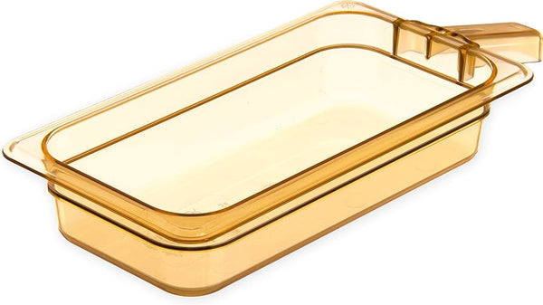 Carlisle 30861H13 | StorPlus™ Food Pan Single Handle 1/3 Size | 102mm Deep | Case of 12