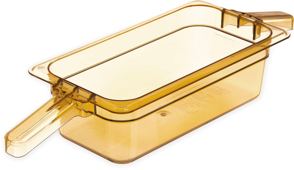 Carlisle 30861HH13 | StorPlus™ Food Pan Double Handle 1/3 Size | 102mm Deep | Case of 12
