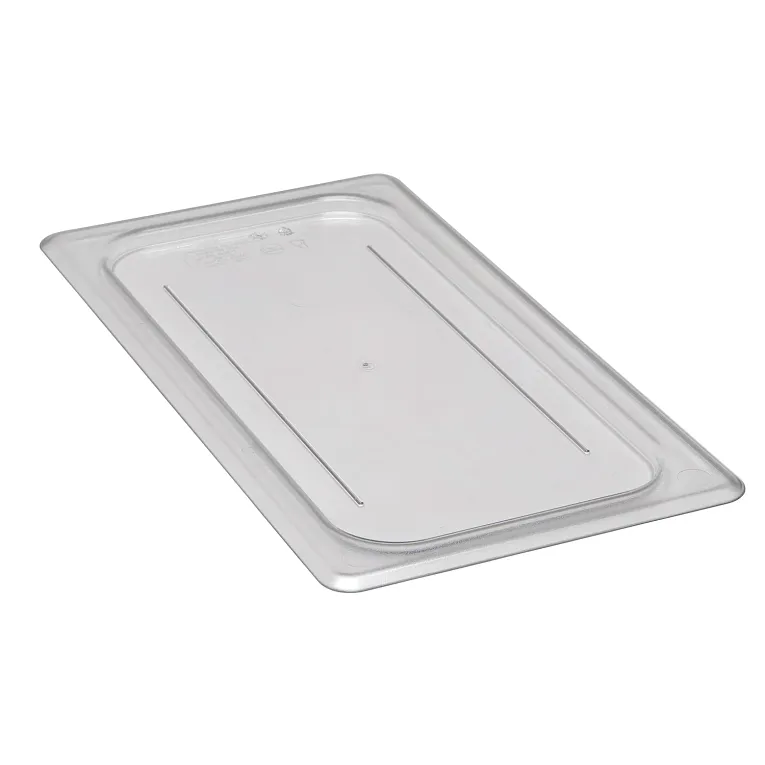 Cambro 30CWC135 I Camwear GN 1/3 Polycarbonate Flat Cover I Clear I Case of 6