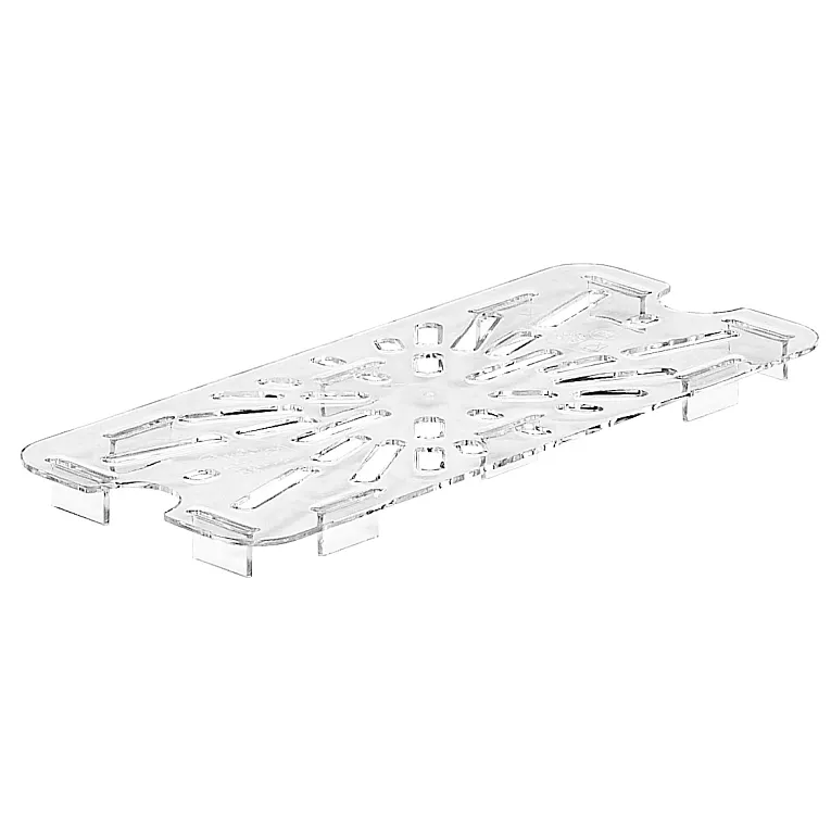 Cambro 30CWD135 I Camwear GN 1/3 Drain Shelf I Clear I Case of 6