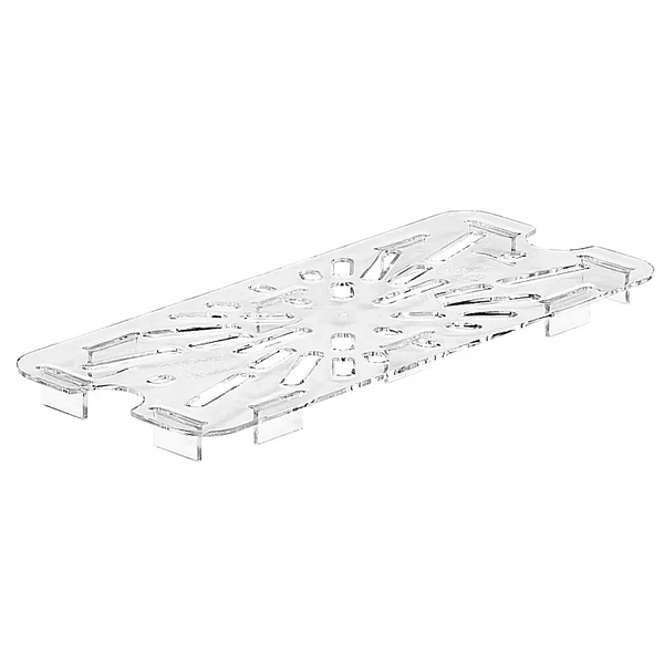 Cambro 30CWD135 I Camwear GN 1/3 Drain Shelf I Clear I Case of 6
