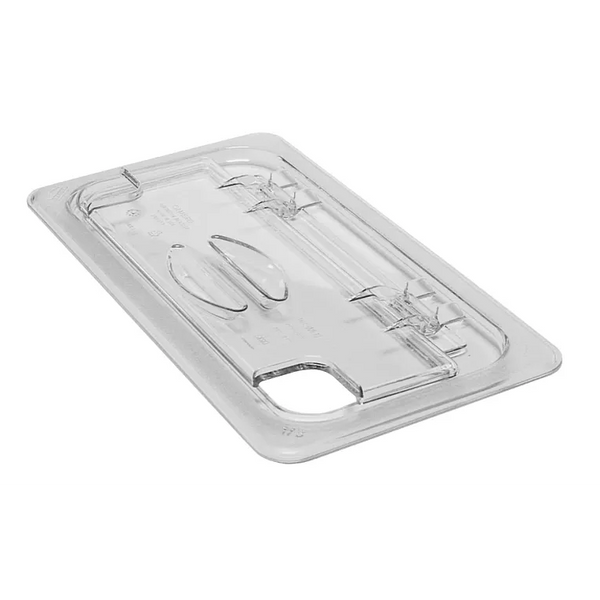 Cambro 30CWLN135 I Camwear GN 1/3 Notched FlipLids I Clear I Case of 6