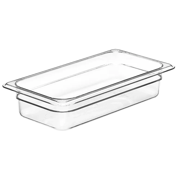 Cambro 32CW135 I Camwear GN 1/3 Food pan 65 mm Deep I 2.4L I Clear I Case of 6