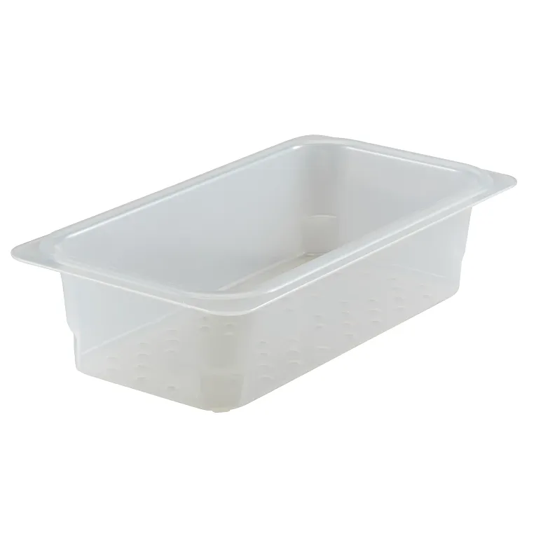 Cambro 33CLRPP190 I GN 1/3 Colander Pans 76 mm Deep I Translucent I Case of 6