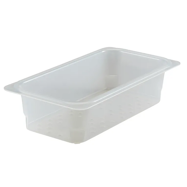 Cambro 33CLRPP190 I GN 1/3 Colander Pans 76 mm Deep I Translucent I Case of 6