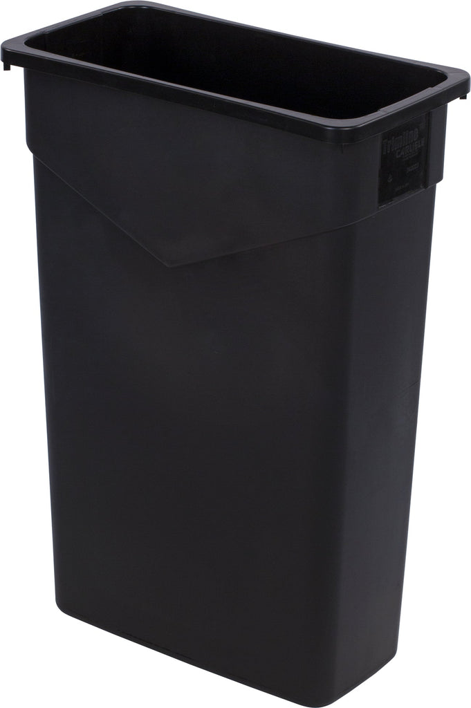Carlisle 34202303 | TrimlineTM Waste Container | 87 Litre | Black | Case of 4