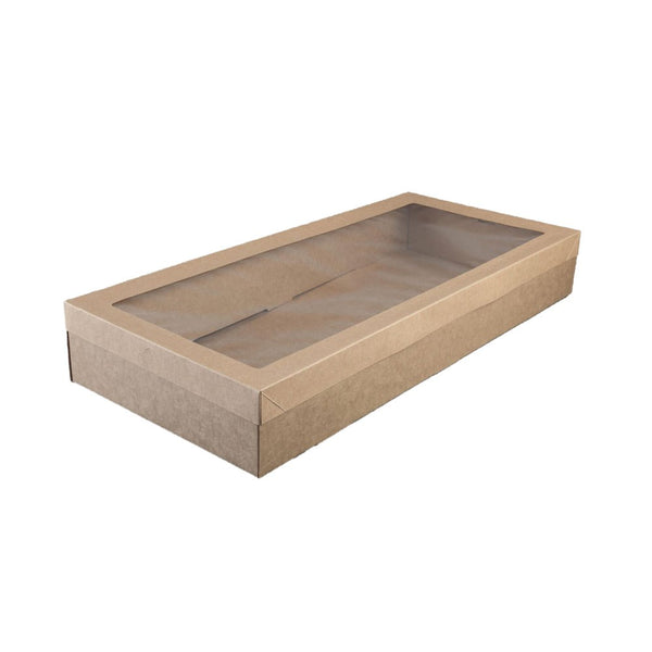 Catering Box Kraft Brown Large 558x252x80mm BetaCater