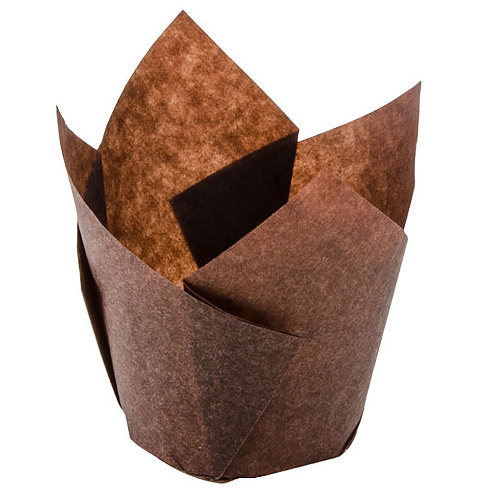 Tulip Muffin Wrap Brown 60x30mm
