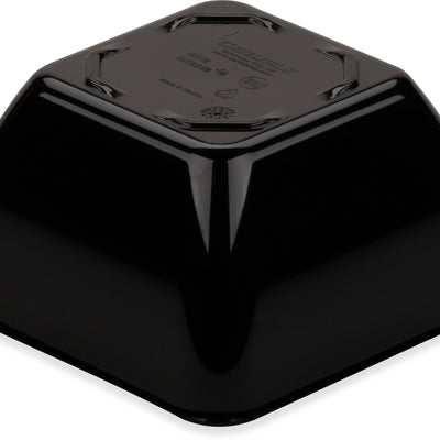 Carlisle DXSB1203 | Dinex Square Bowl 350ml | Black | Case of 48