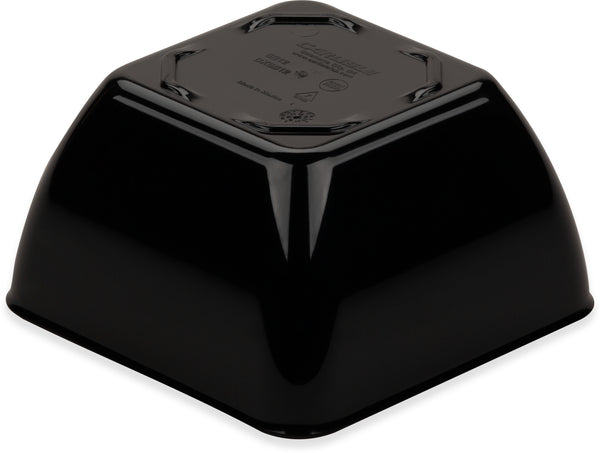 Carlisle DXSB1203 | Dinex Square Bowl 350ml | Black | Case of 48