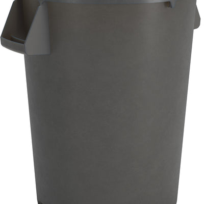 Carlisle 84103223 | Bronco™ Grey Round Waste Bin | 121 Litre | Case of