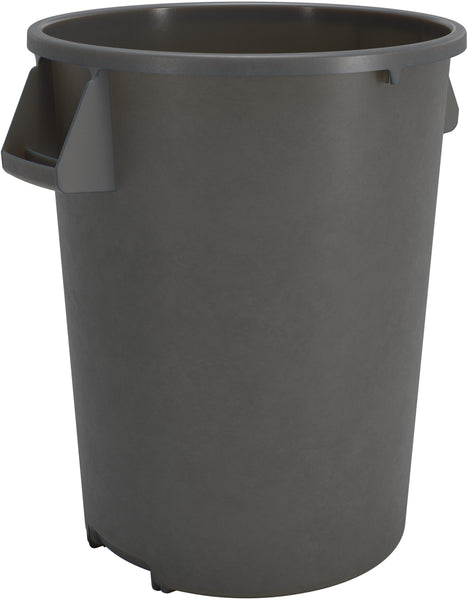 Carlisle 84103223 | Bronco™ Grey Round Waste Bin | 121 Litre | Case of