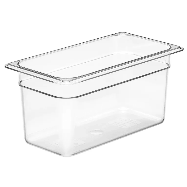 Cambro 36CW135 I Camwear GN 1/3 Food pan 160 mm Deep I 5.3L I Clear I Case of 6
