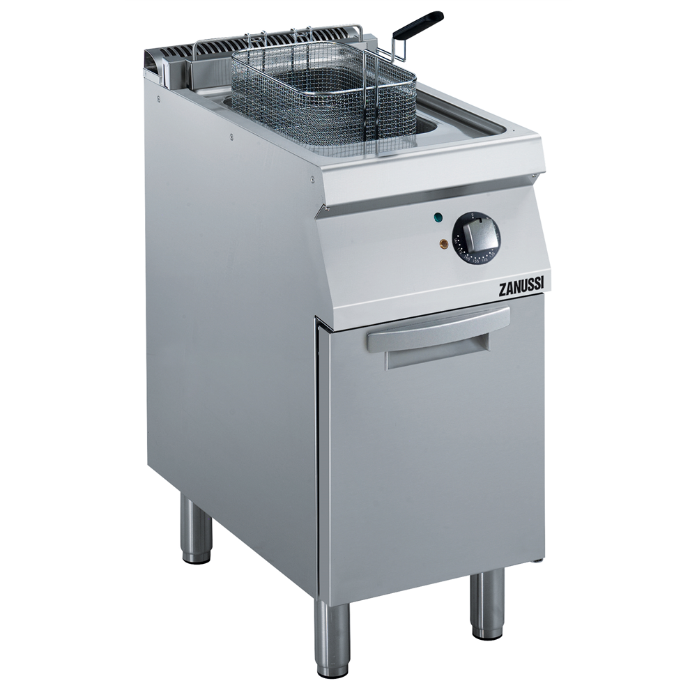 Zanussi 372084 EVO700 Electric 400mm Single Well 14L Freestanding Tube Deep Fryer