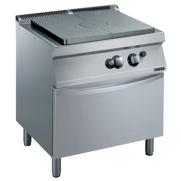 Zanussi 372217 EVO700 Gas 800mm Target/Solid Top on Gas Static Oven