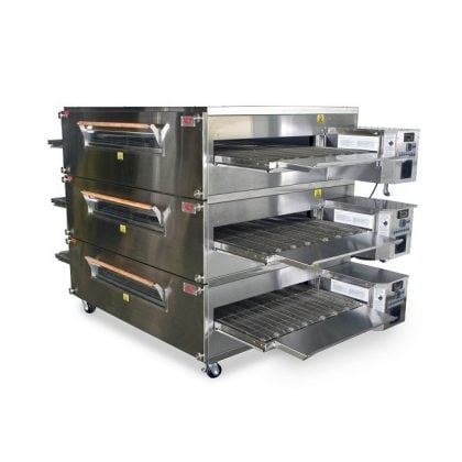 XLT 2440 | Conveyor Impingement Oven | Gas Triple Stack | 629 Kg