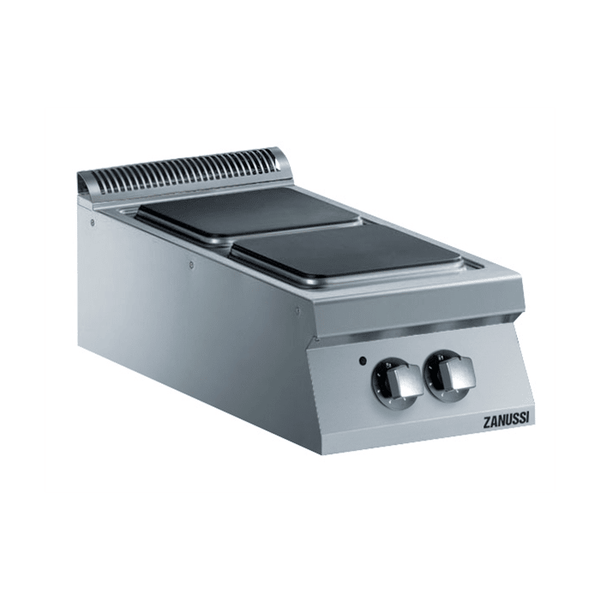 Zanussi 392039 EVO900 Electric 400mm 2 Hot Square Plate Boiling Top