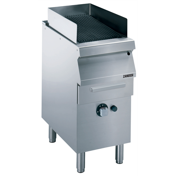 Zanussi 392266 EVO900 Gas 400mm Freestanding Chargrill with Included Base