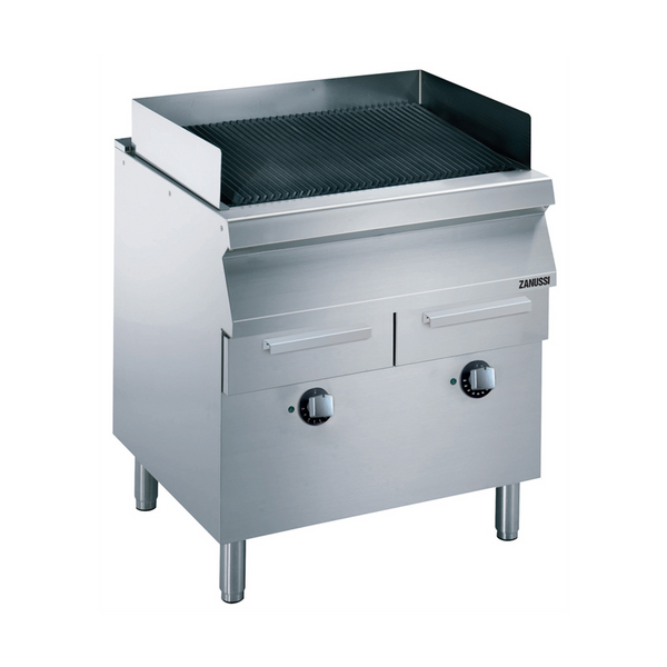 Zanussi 392271 EVO900 Electric 800mm Freestanding Chargrill with Included Base