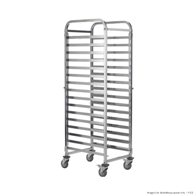 Gastronorm Pan Trolley, F.E.D 393577, Modular System, 16, Pan