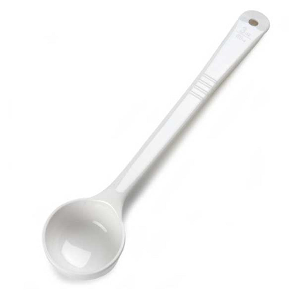 Carlisle 397002 | Measure Miser® Solid Long Handle 90ml | White | Case of 12
