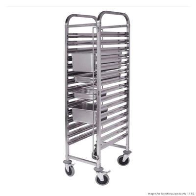 F.E.D 397161 I Modular System I Bakery Trolley With Trays I 16 I Pan I Gastronorm Tray Trolley