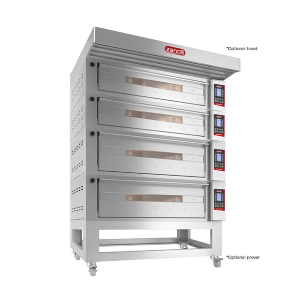 Zanolli I POM3E06A-2+POM3E04A-2 I Zanolli Teorema Polis I Deck Bakery Oven I Electric Deck Ovens I 4 I Deck Oven I Commercial Pizza Oven