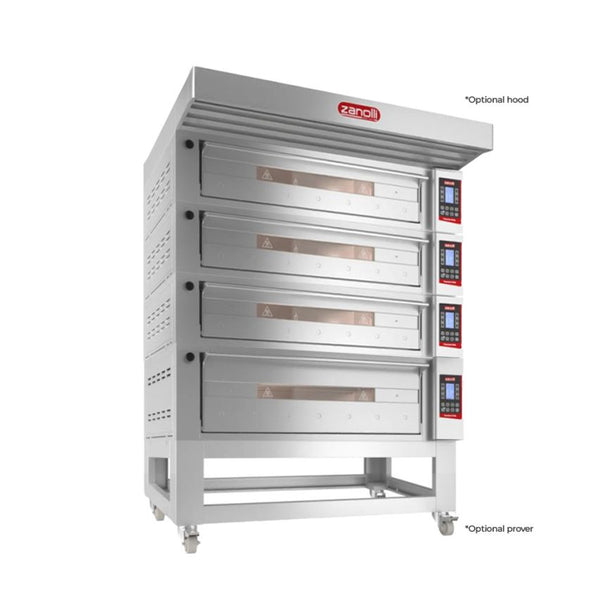 Zanolli I POM3E06A-1+POM3E04A-3 I Zanolli Teorema Polis I Deck Bakery Oven I Electric Deck Ovens I 4 I Deck Oven I Commercial Pizza Oven