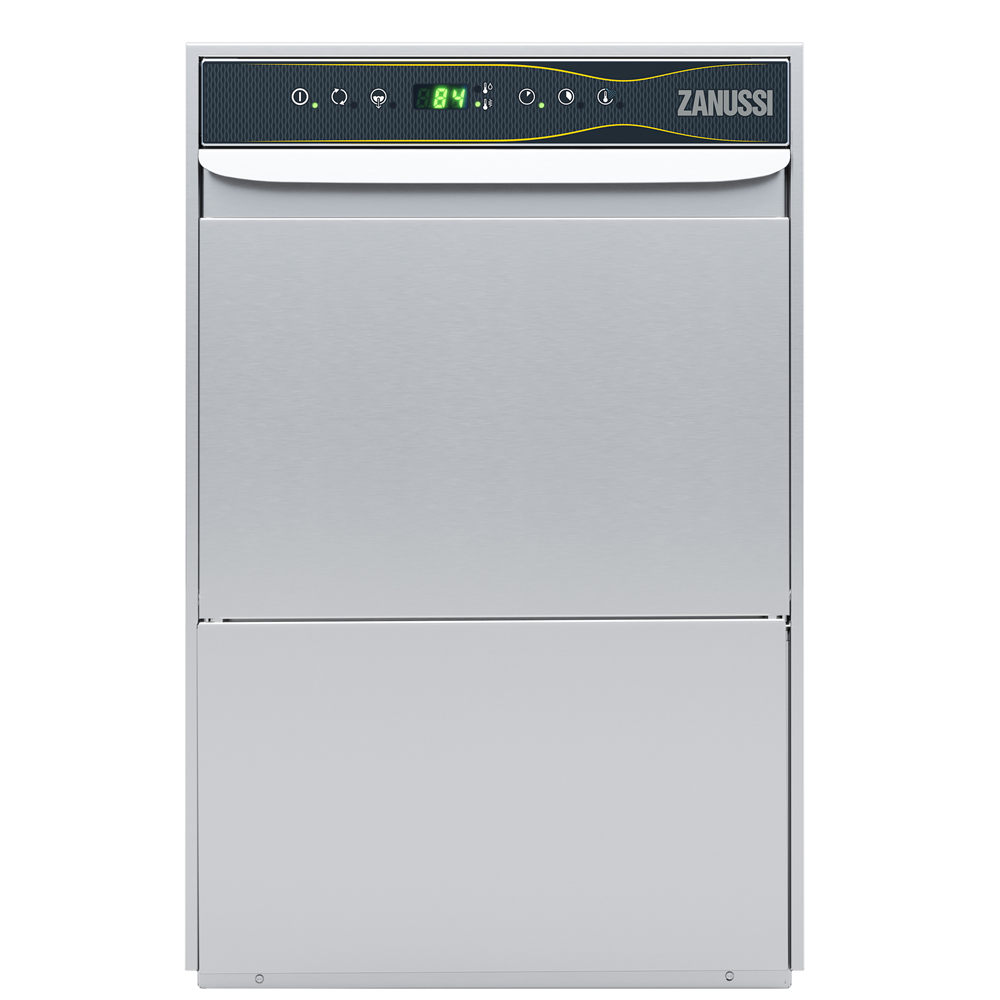 Zanussi 402231 Glasswasher with Drain Pump, Detergent Dispenser, Cold Rinse & Double Skin