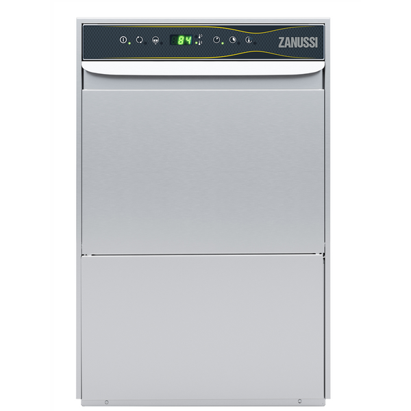 Zanussi 402231 Glasswasher with Drain Pump, Detergent Dispenser, Cold Rinse & Double Skin