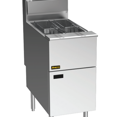 Anets 35AS | SilverPlus | Gas Tube Fryers | 16-18 Liters | Tube Fryer | Deep Fryers