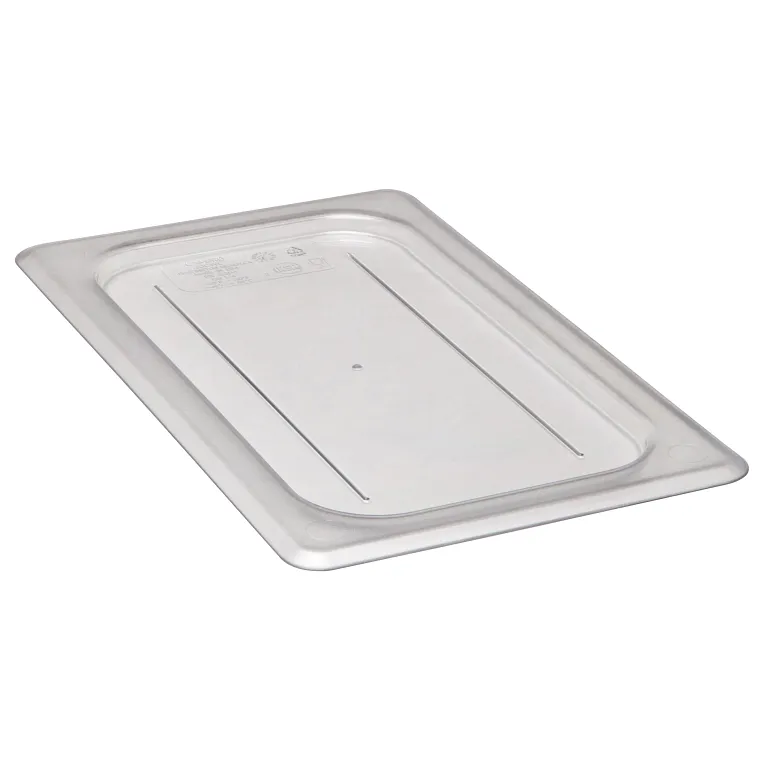Cambro 40CWC135 I Camwear GN 1/4 Polycarbonate Flat Cover I Clear I Case of 6
