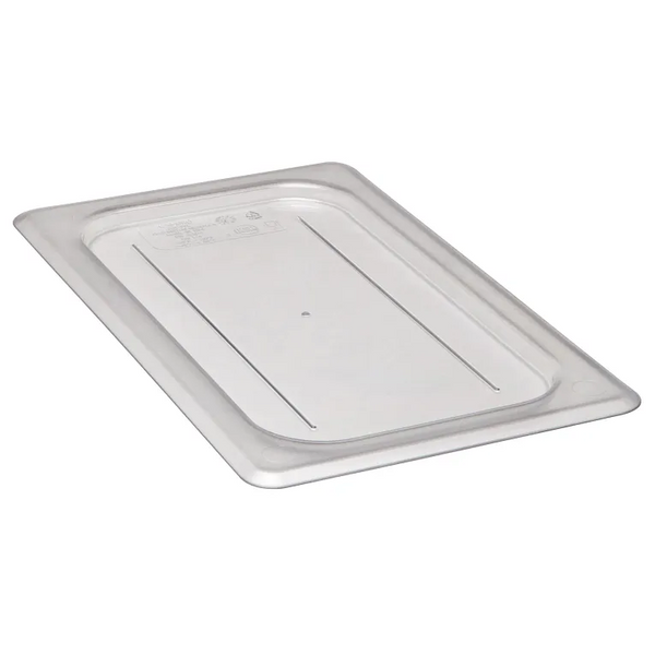 Cambro 40CWC135 I Camwear GN 1/4 Polycarbonate Flat Cover I Clear I Case of 6