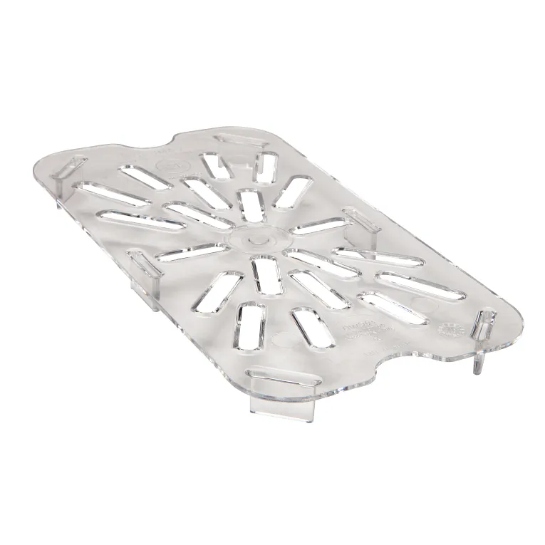 Cambro 40CWD135 I Camwear GN 1/4 Drain Shelf I Clear I Case of 6