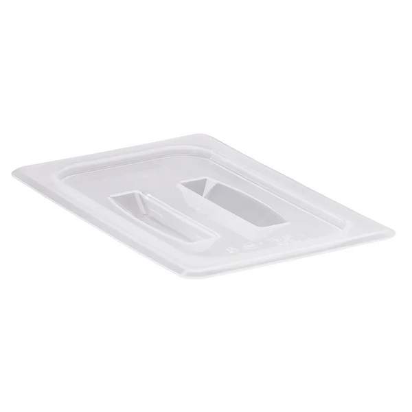 Cambro 40PPCH190 I GN 1/4 Translucent Lids I Cover w/Handle I Case of 6