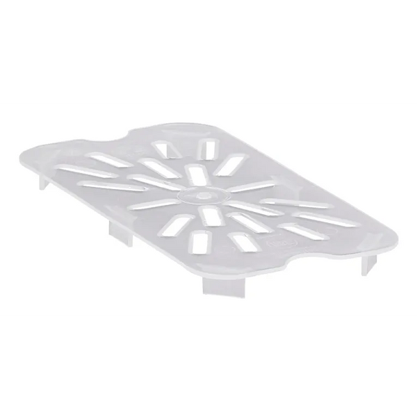 Cambro 40PPD190 I GN 1/4 Drain Shelves I Translucent I Case of 6