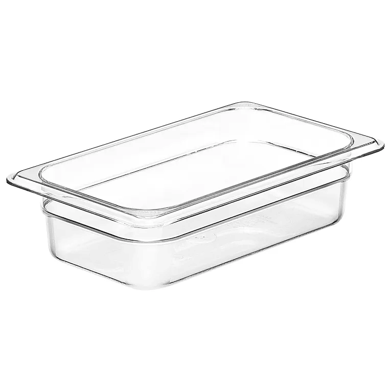 Cambro 42CW135 I Camwear GN 1/4 Food pan 65 mm Deep I 1.7L I Clear I Case of 6