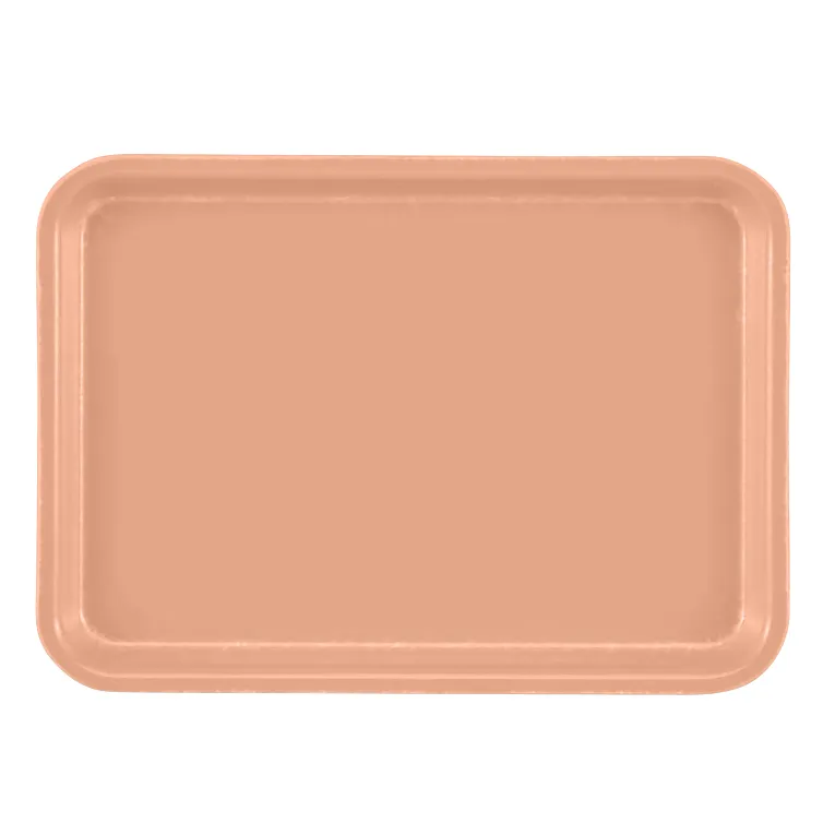 Cambro 46117 I Camtray Rectangular Tray I 110x150mm I Dark Peach I Case of 12