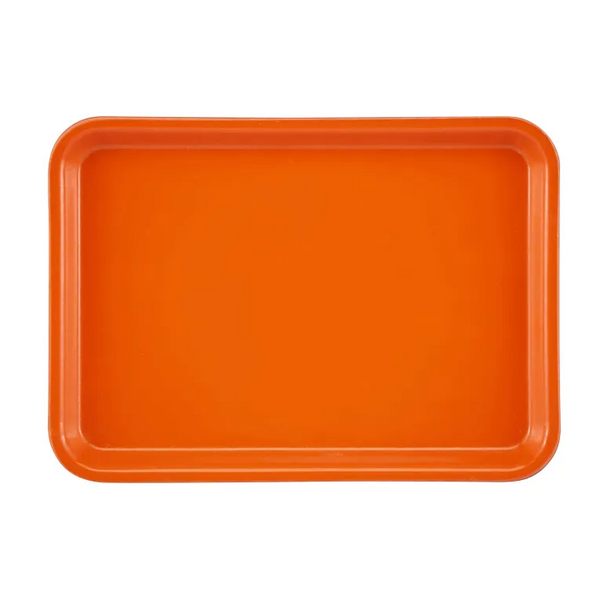 Cambro 46220 I Camtray Rectangular Tray I 110x150mm I Citrus Orange I Case of 12