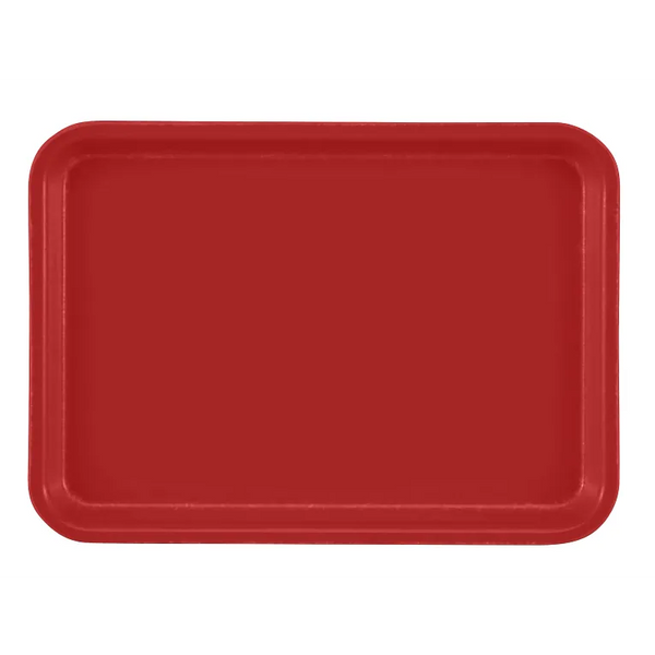 Cambro 46521 I Camtray Rectangular Tray I 110x150mm I Cambro Red I Case of 12