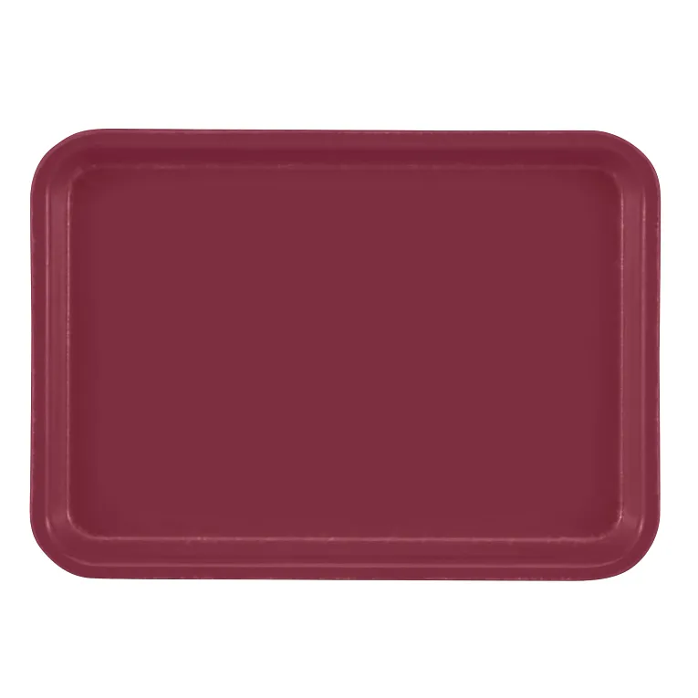 Cambro 46522 I Camtray Rectangular Tray I 110x150mm I Burgundy Wine I Case of 12