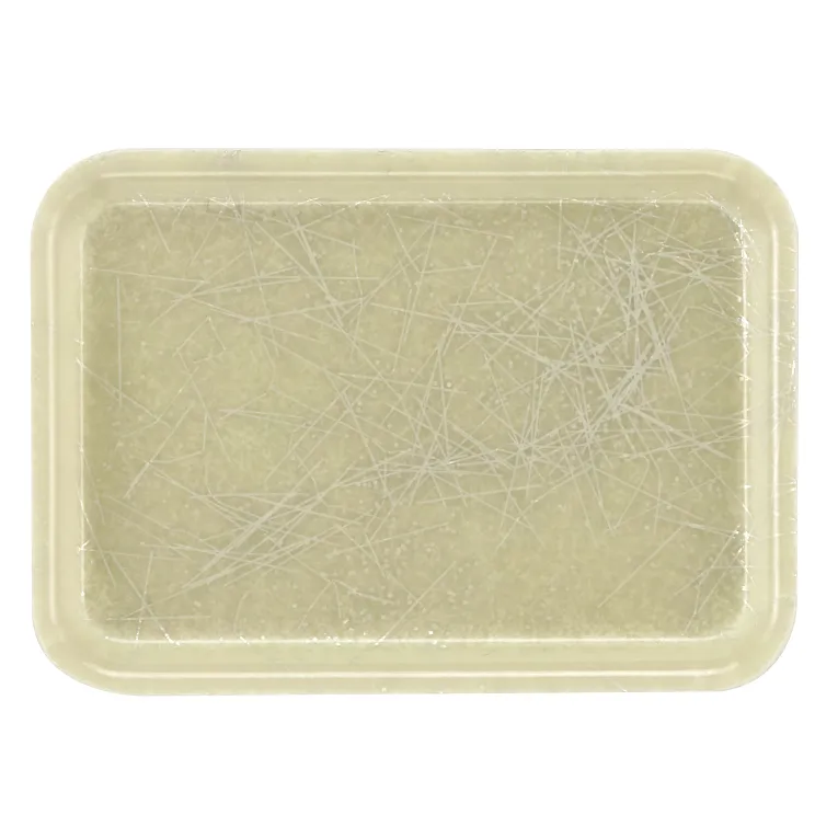 Cambro 46531 I Camtray Rectangular Tray I 110x150mm I Galaxy Antique Parchment Silver I Case of 12