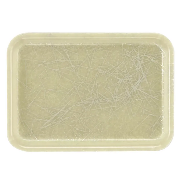 Cambro 46531 I Camtray Rectangular Tray I 110x150mm I Galaxy Antique Parchment Silver I Case of 12