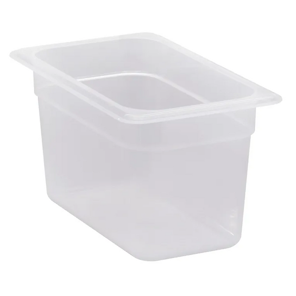 Cambro 46PP190 I GN 1/4 Food Pans 150 mm Deep I 3.7L I Translucent I Case of 6